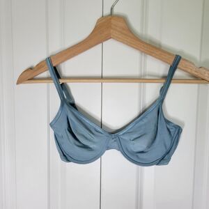 Calvin Klein unlined Blue Bra 34D